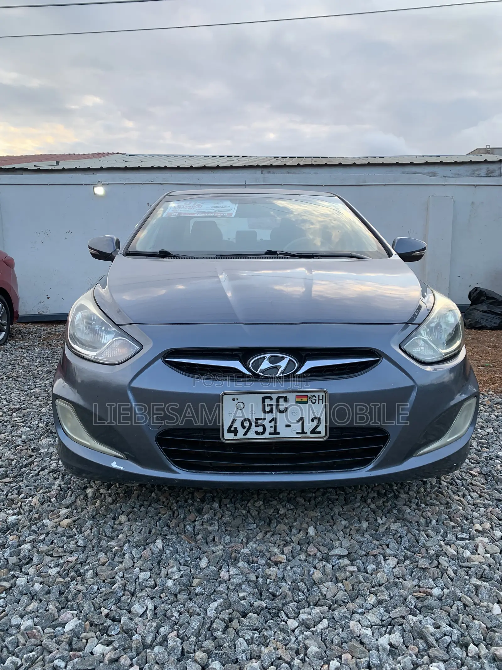 Hyundai Accent GLS 2012 Gray