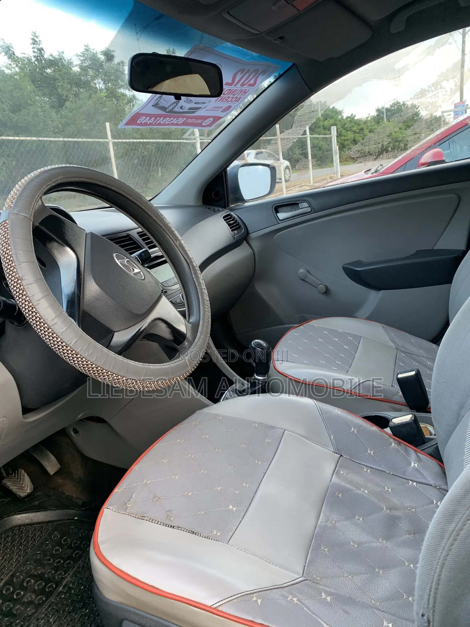 Hyundai Accent GLS 2012 Gray