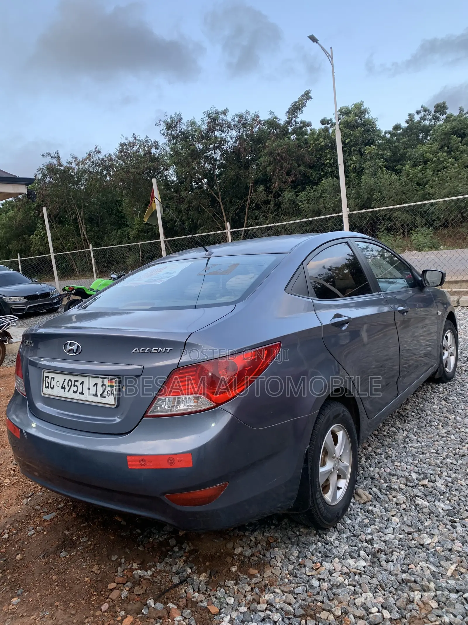 Hyundai Accent GLS 2012 Gray