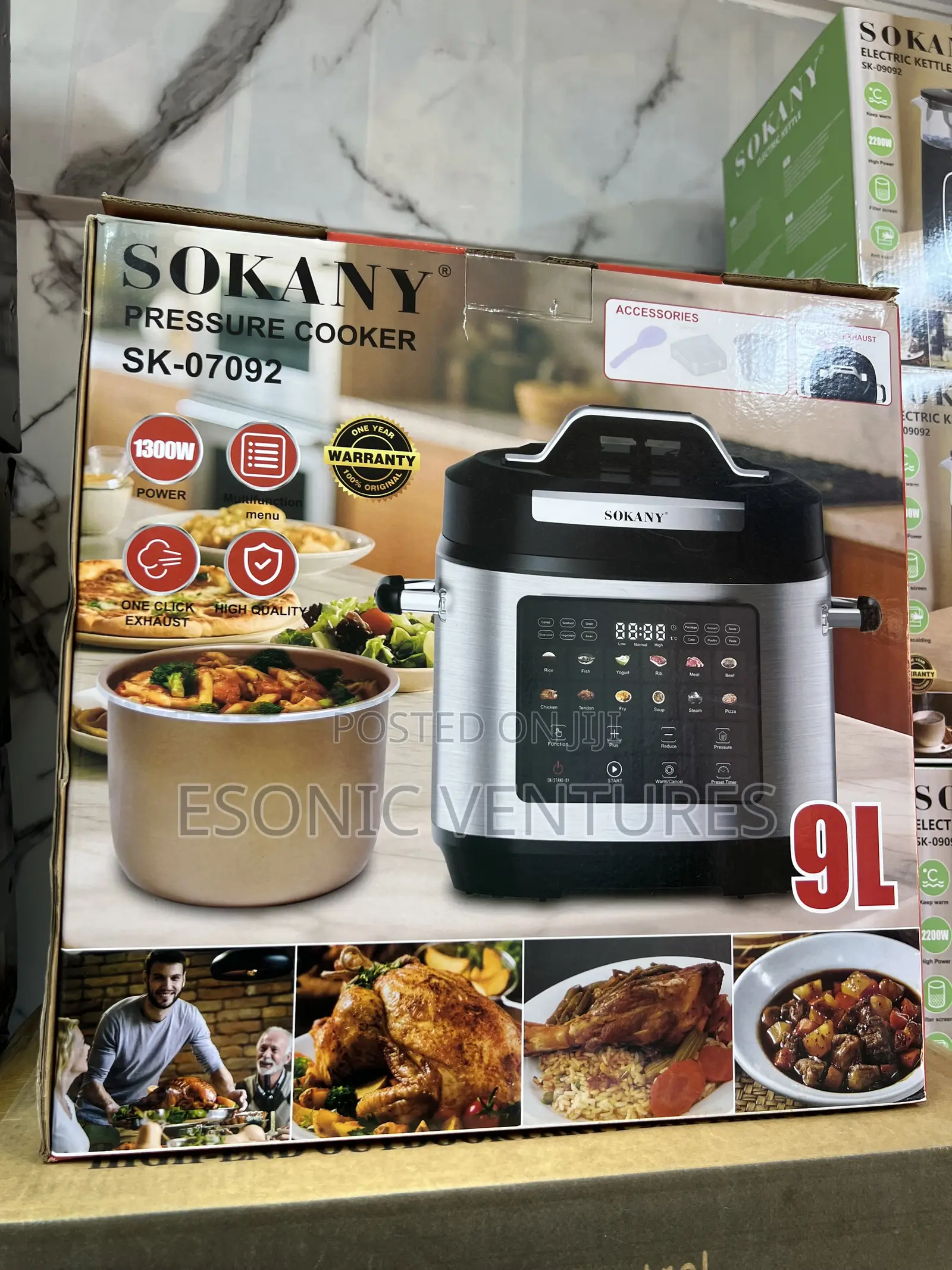 SOKANY Digital Multifunction Rice Cookers 9L