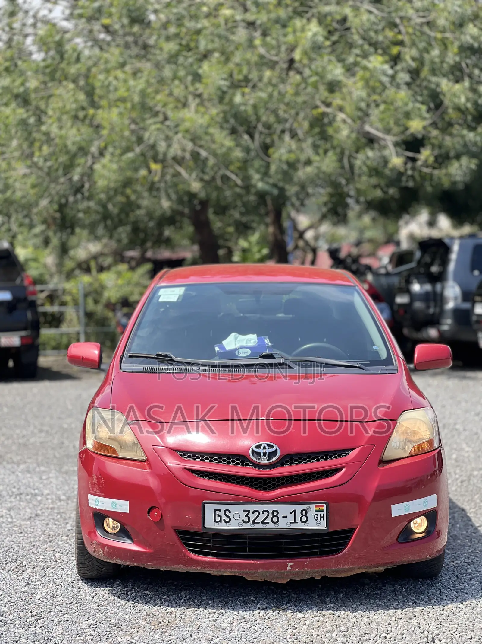Toyota Yaris 1.5 Sedan 2008 Red