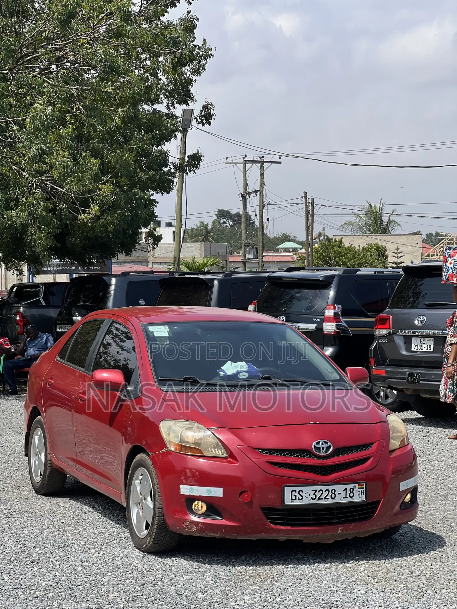 Toyota Yaris 1.5 Sedan 2008 Red
