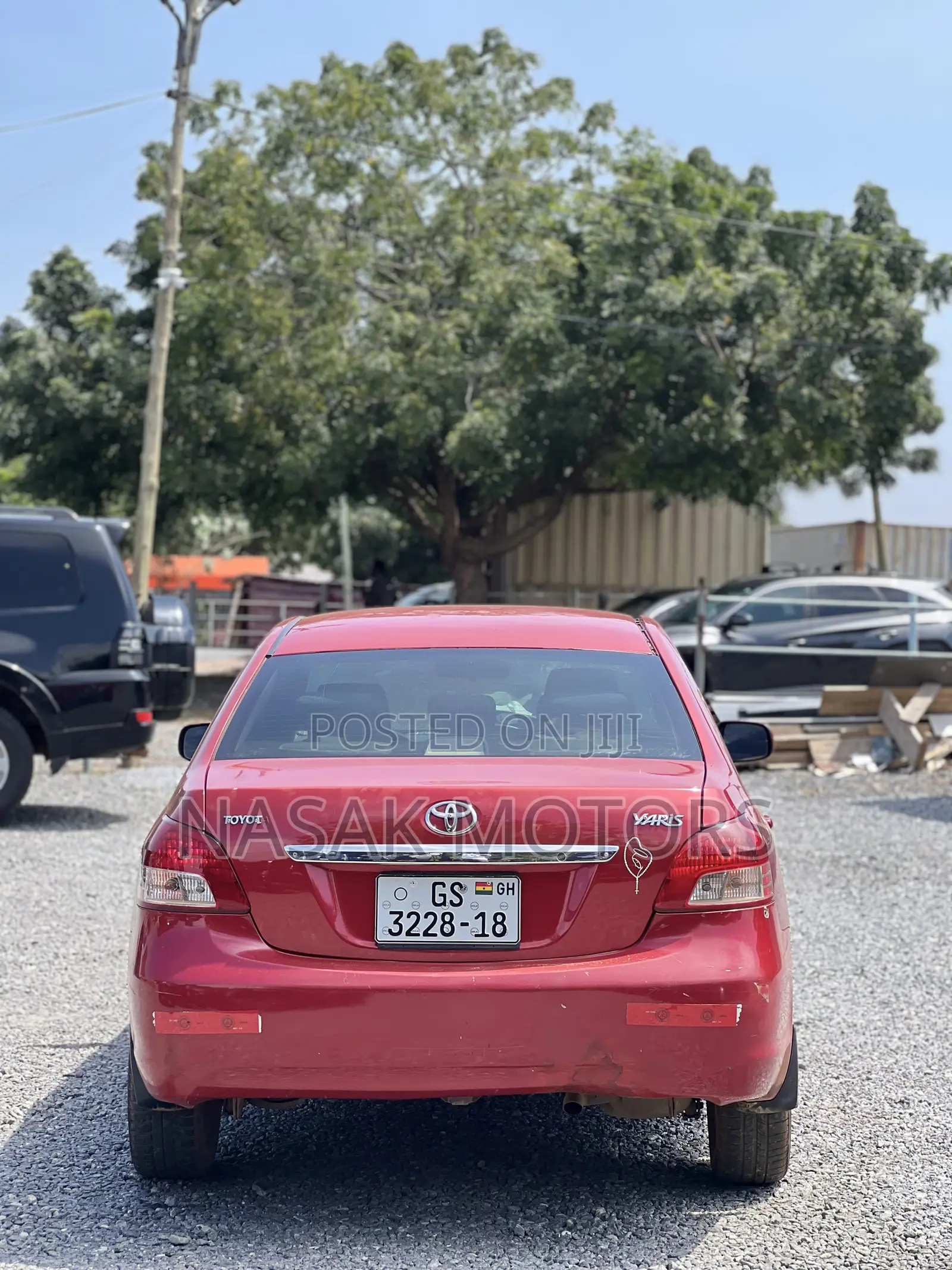 Toyota Yaris 1.5 Sedan 2008 Red