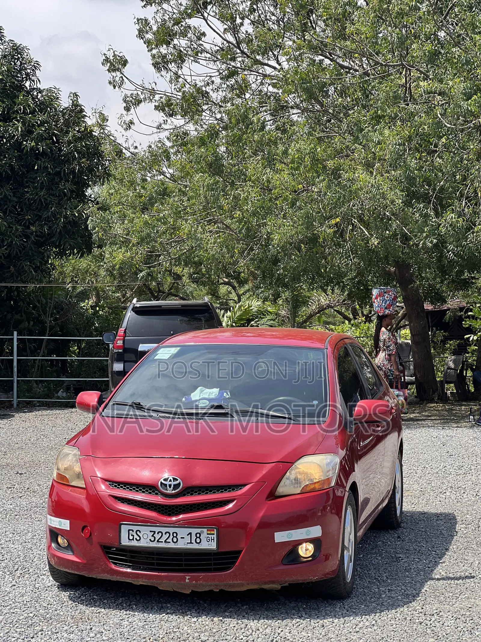 Toyota Yaris 1.5 Sedan 2008 Red