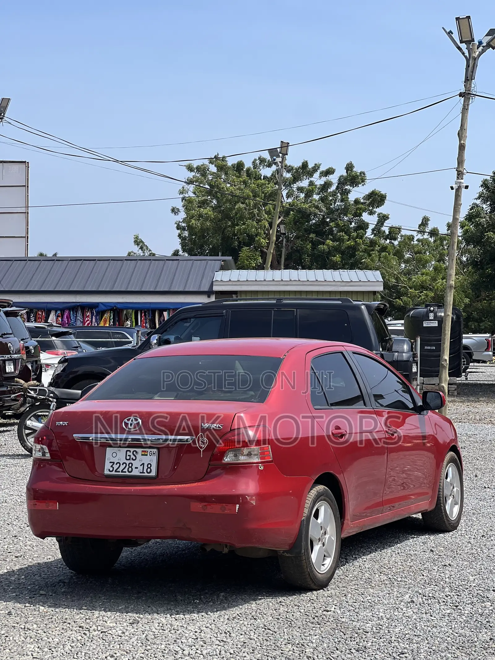 Toyota Yaris 1.5 Sedan 2008 Red