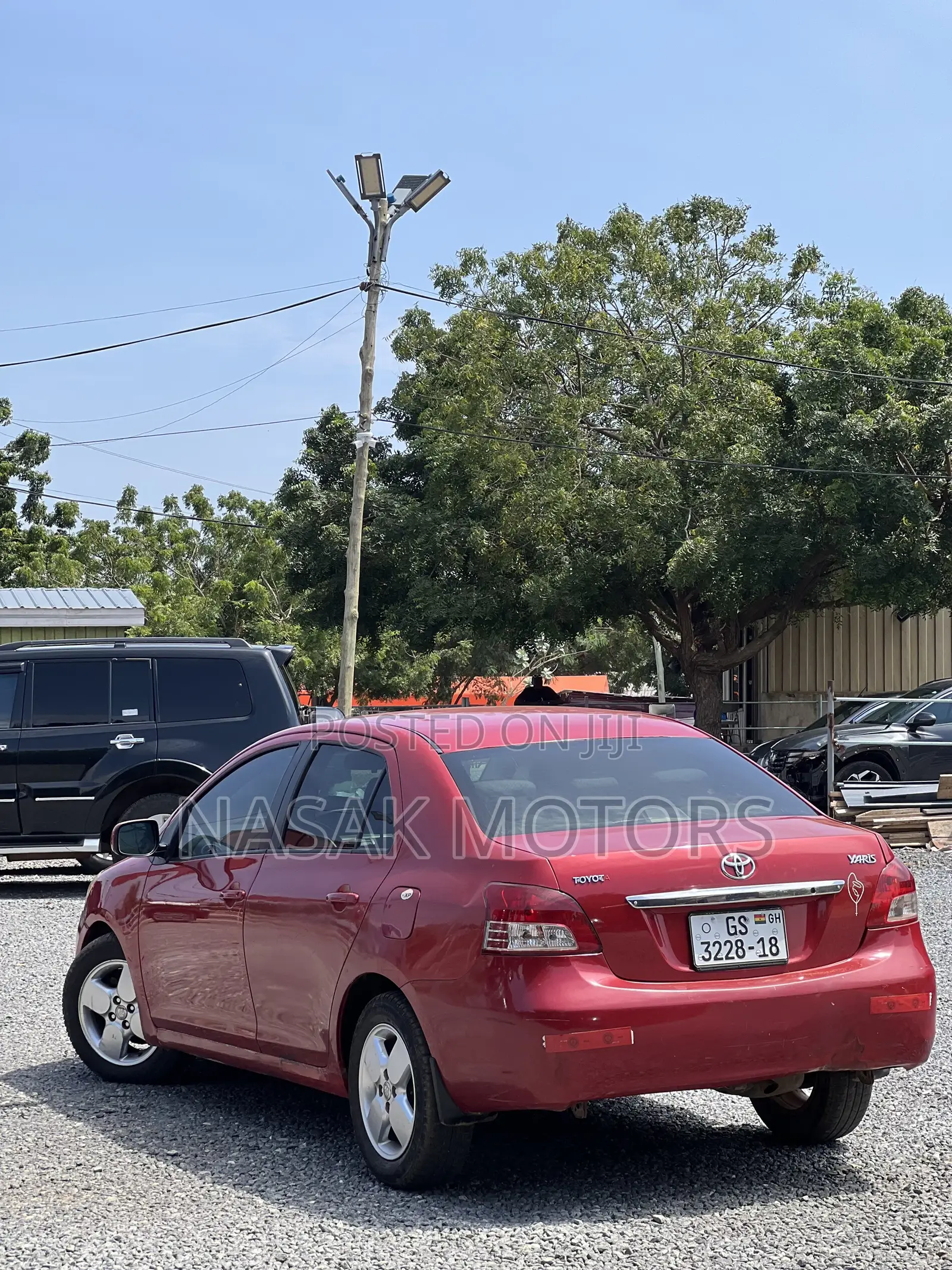 Toyota Yaris 1.5 Sedan 2008 Red