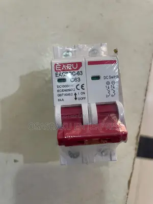 63a 1000v 2-Pole Dc MCB