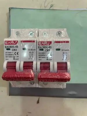 63a 1000v 2-Pole Dc MCB
