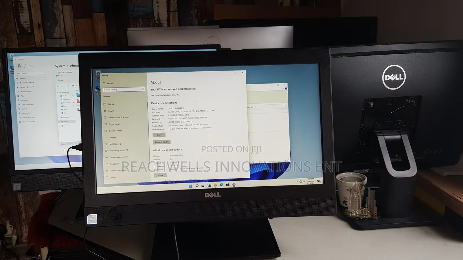 Desktop Computer Dell OptiPlex 3050 8GB Intel Core i5 HDD 500GB