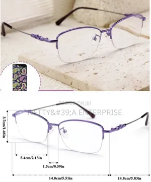 Ladies Semi Rimless Reading Glasses(+1.0)