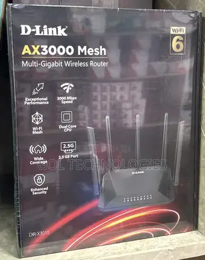 D-Link Ax3000 Mesh Multi-Gigabit Wireless Router