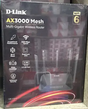 D-Link Ax3000 Mesh Multi-Gigabit Wireless Router