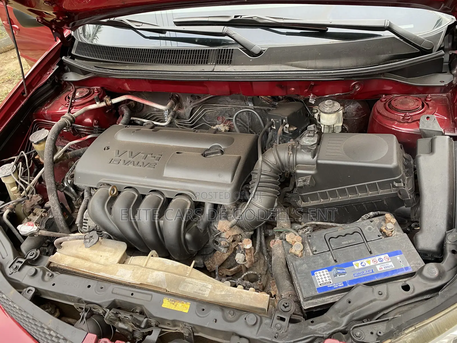 Pontiac Vibe 2008 Red
