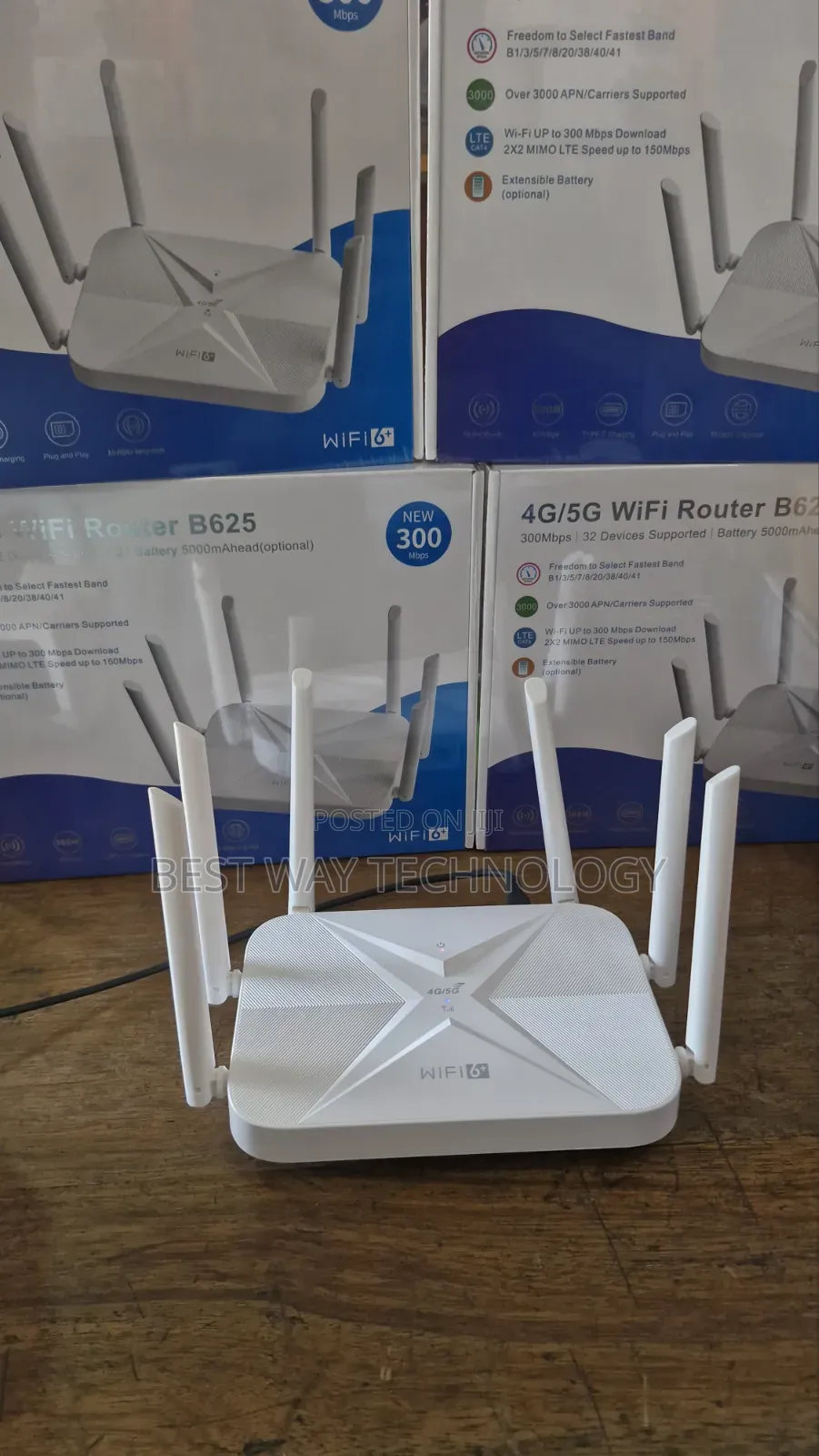 4/5g Sim Router 4port With Battery Univsal