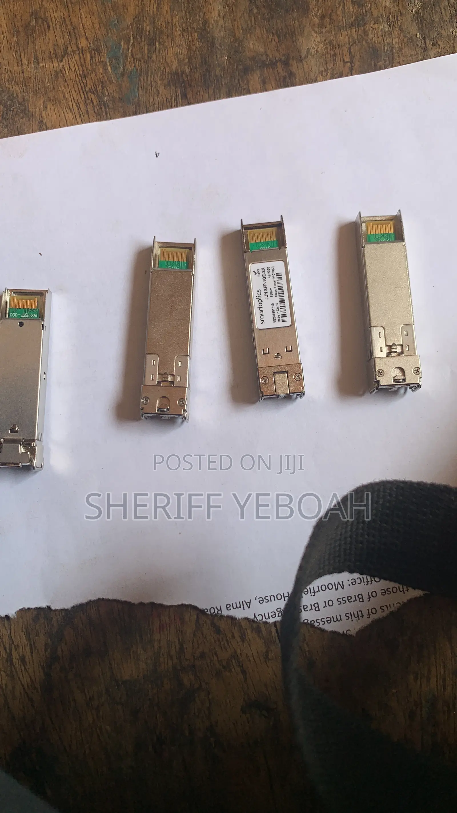 7pcs Juniper EX-SFP-1GE-SX 1000base-Sx 1G SFP Fiber Module - 550m MMF