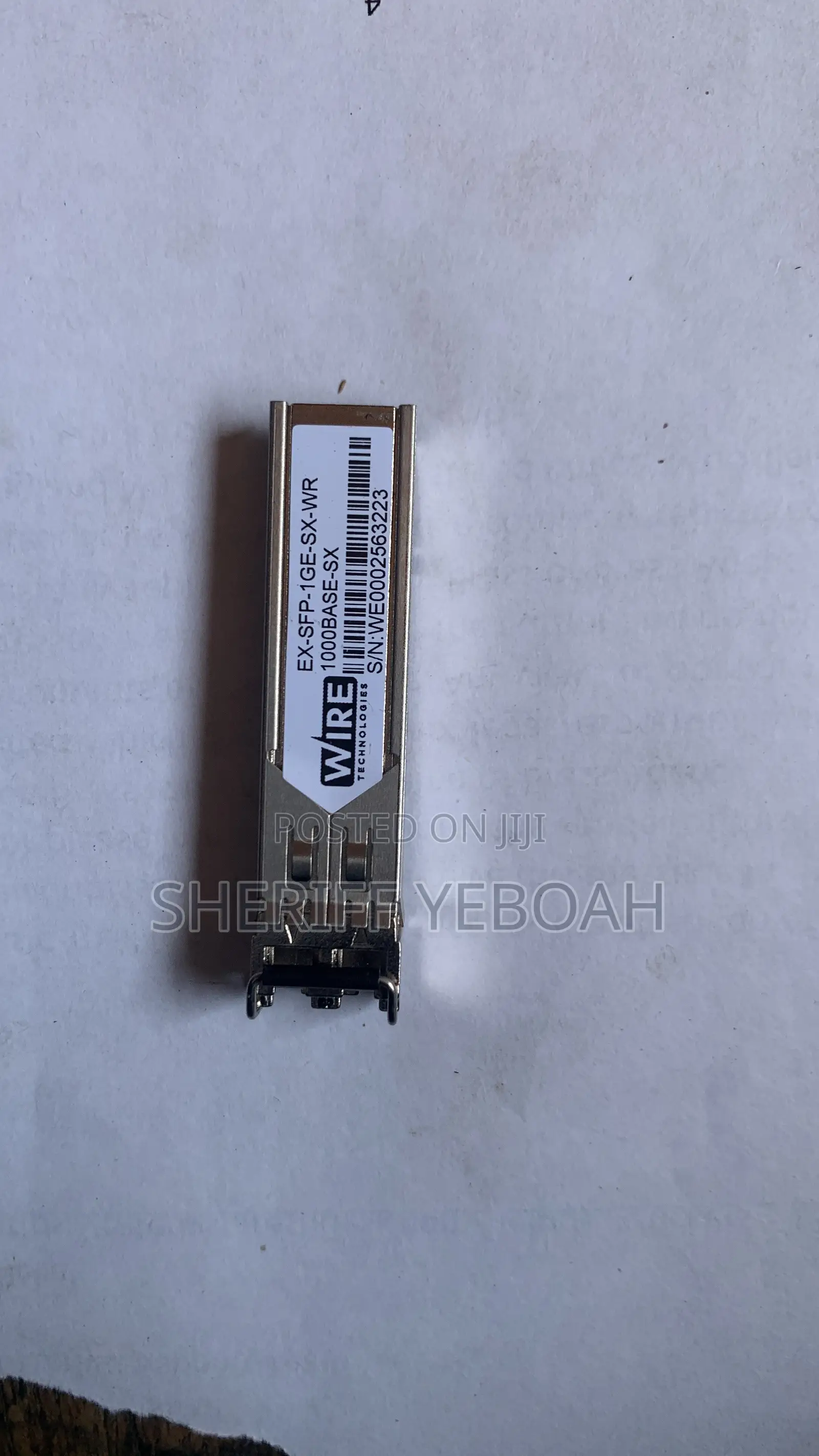7pcs Juniper EX-SFP-1GE-SX 1000base-Sx 1G SFP Fiber Module - 550m MMF