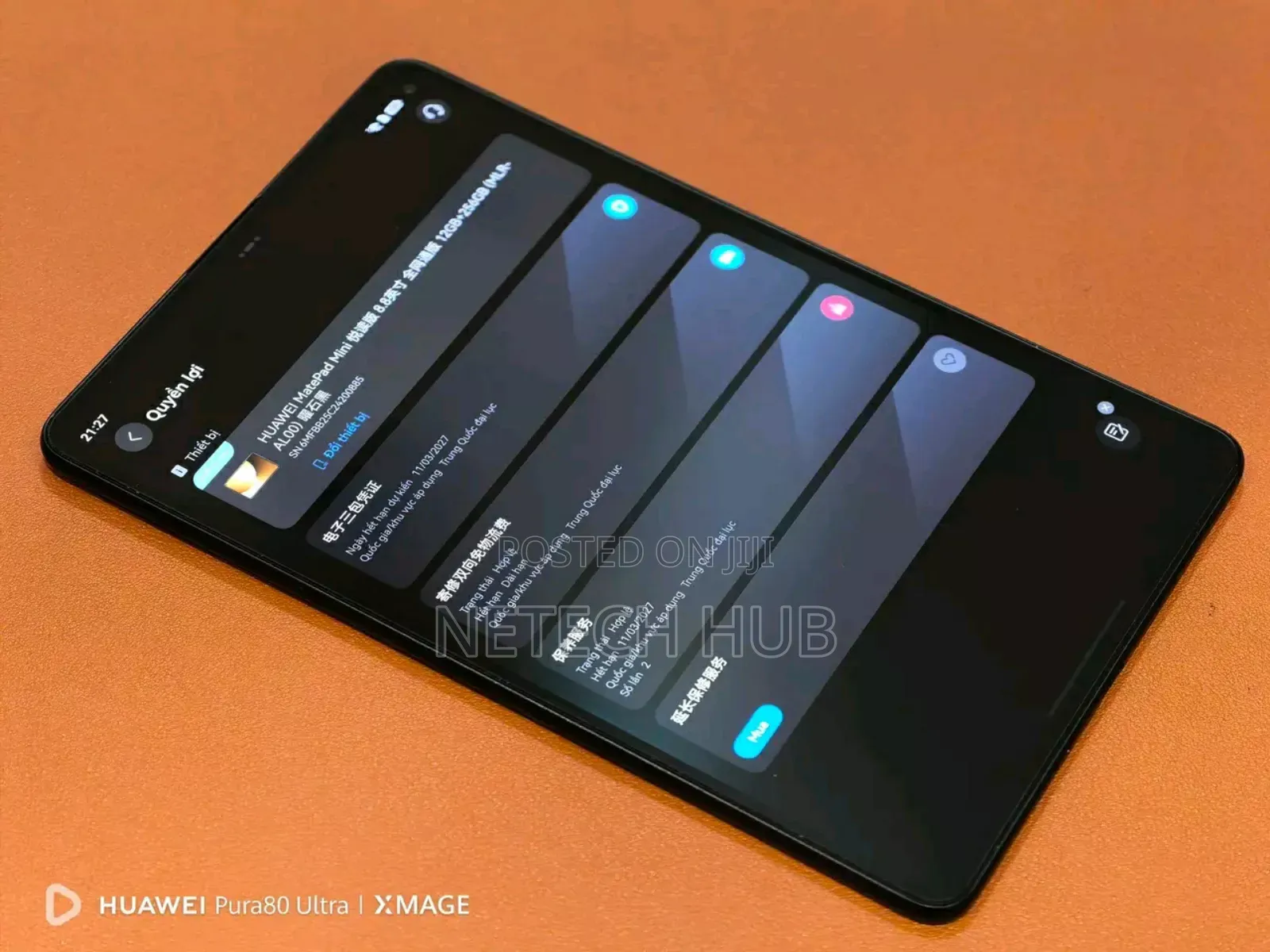 New Huawei MatePad Pro 256 GB Black