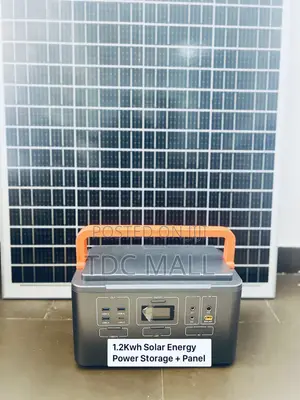 1.2Kwh Solar Energy Power Storage + Solar Panels