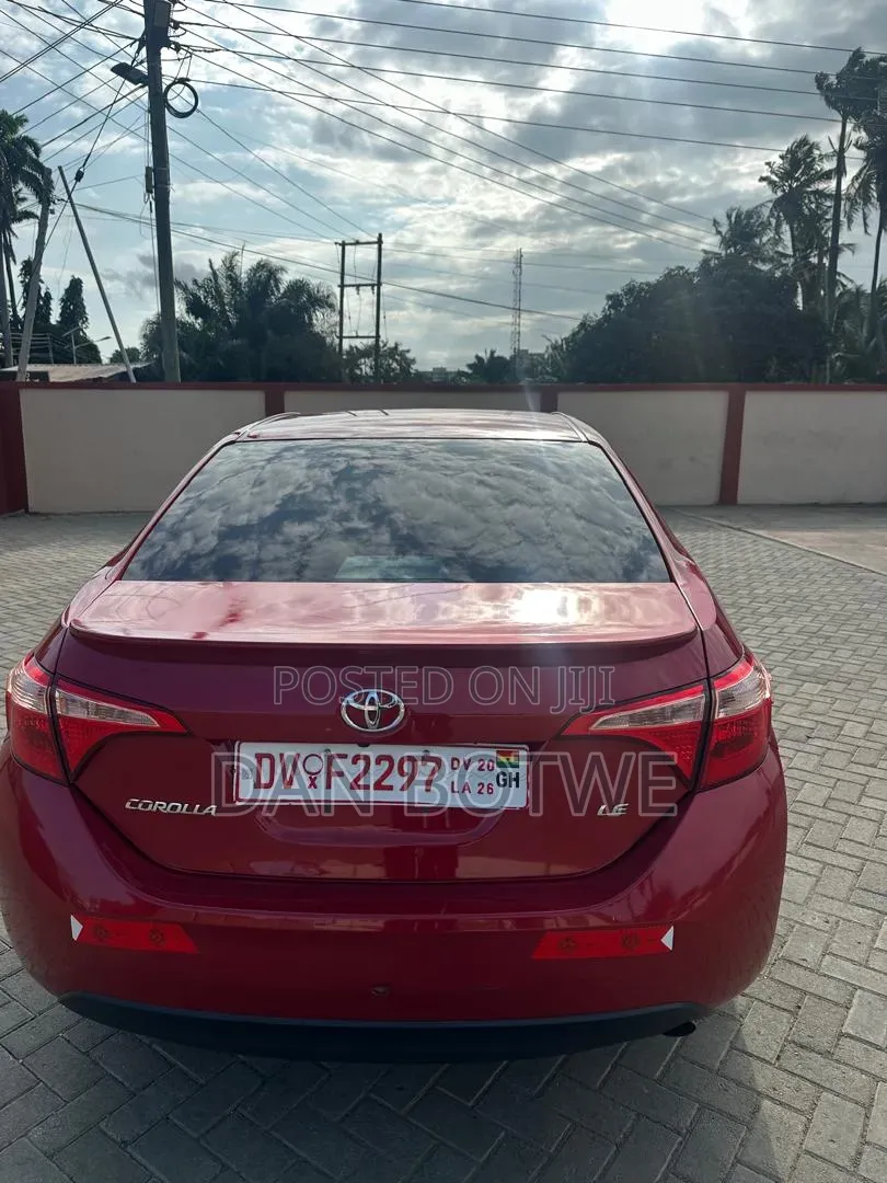 Toyota Corolla 2017 Red