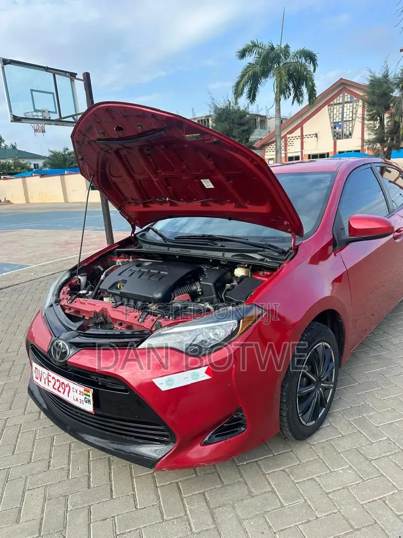 Toyota Corolla 2017 Red