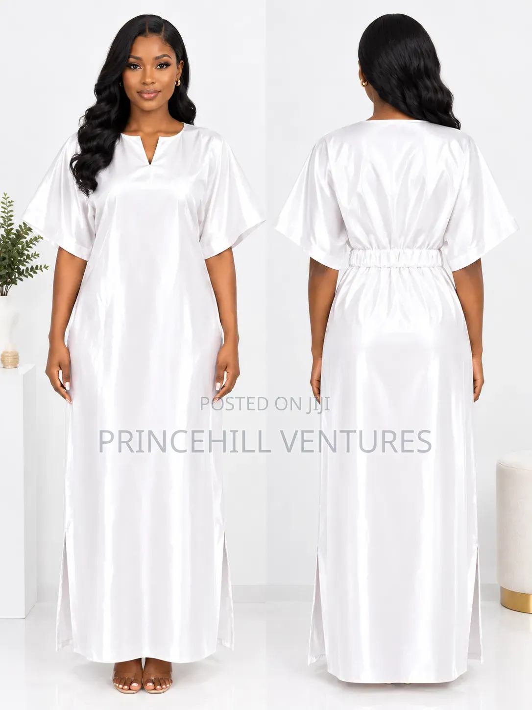 Ladies Plain Gown / Dress