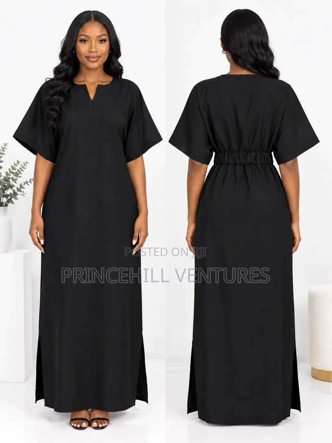 Ladies Plain Gown / Dress