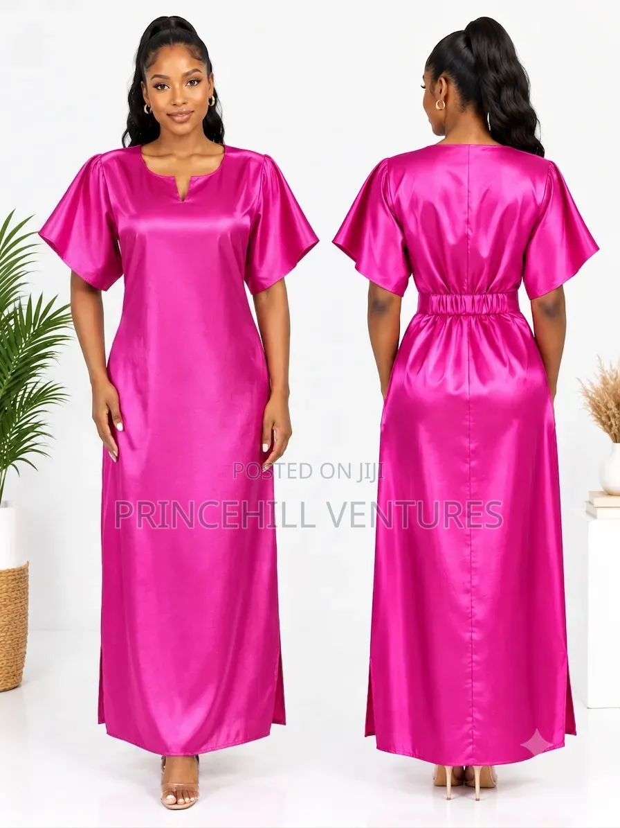 Ladies Plain Gown / Dress