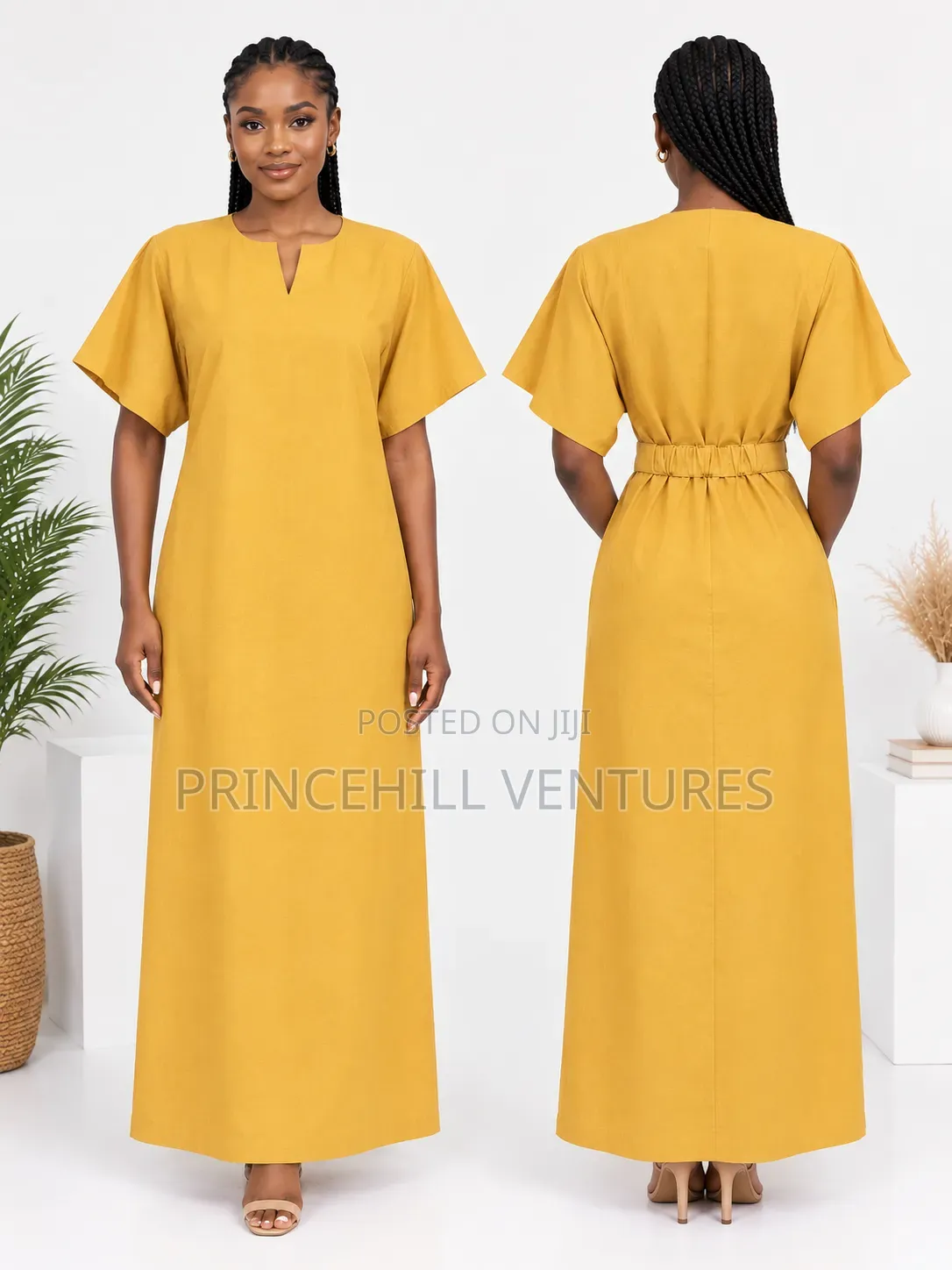 Ladies Plain Gown / Dress