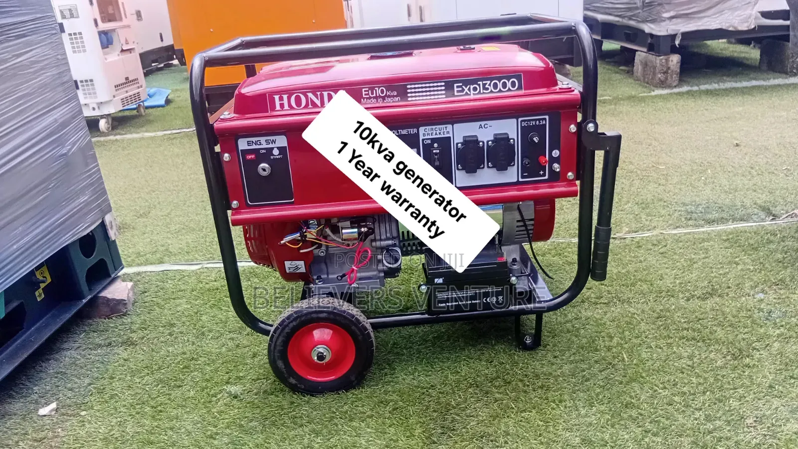Honda 10KVA Generator – Heavy-Duty Power Solution