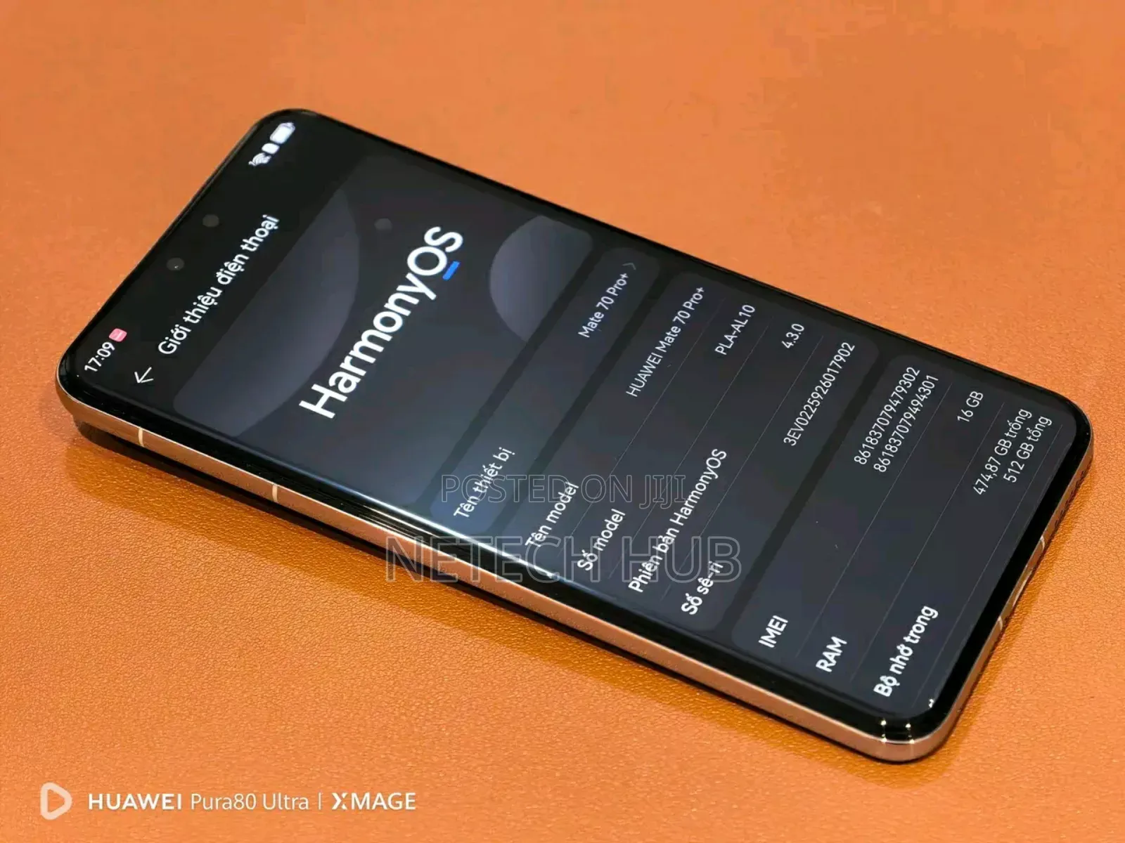 New Huawei Mate 70 Pro+ 512 GB Gray