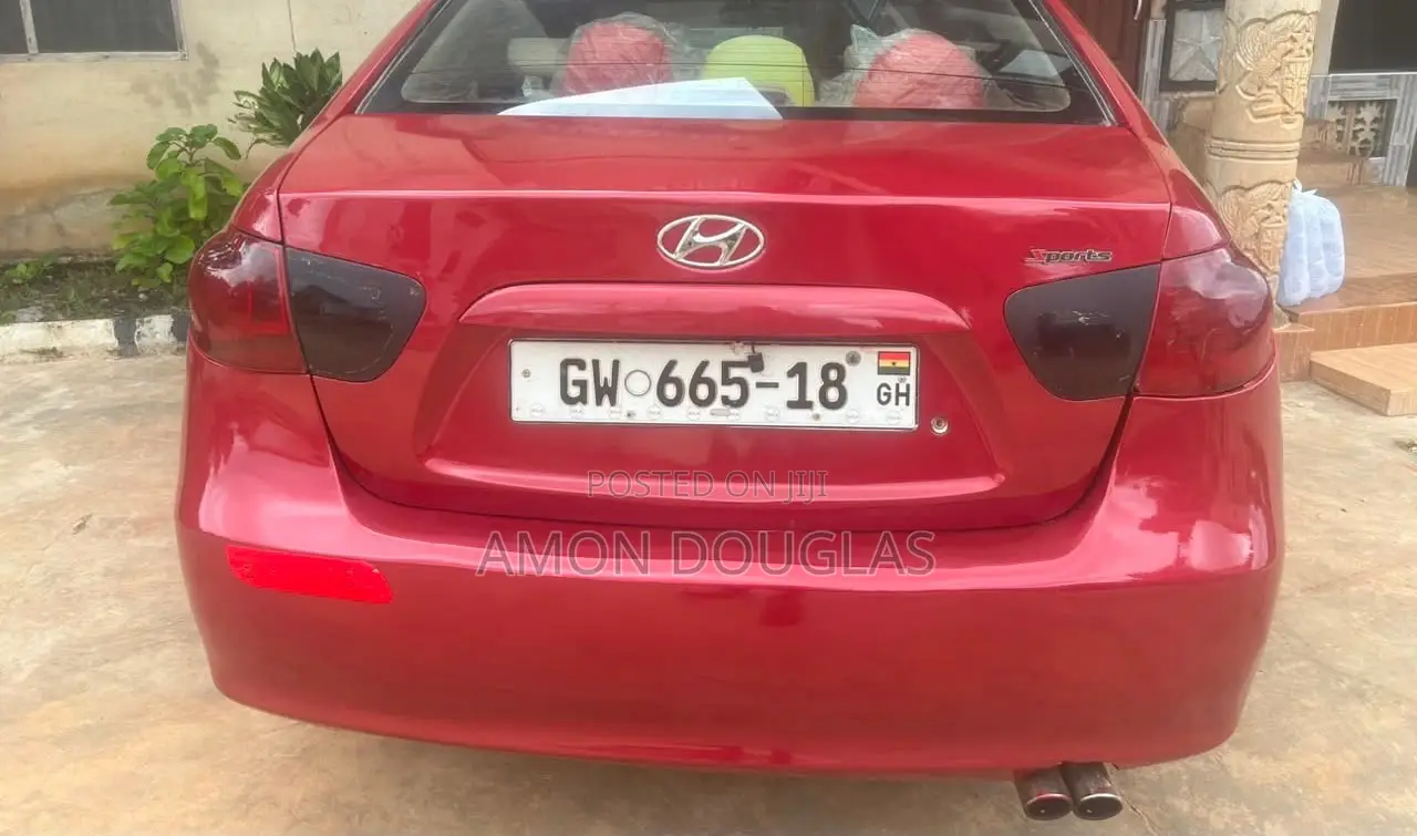 Hyundai Elantra 2.0 2009 Red