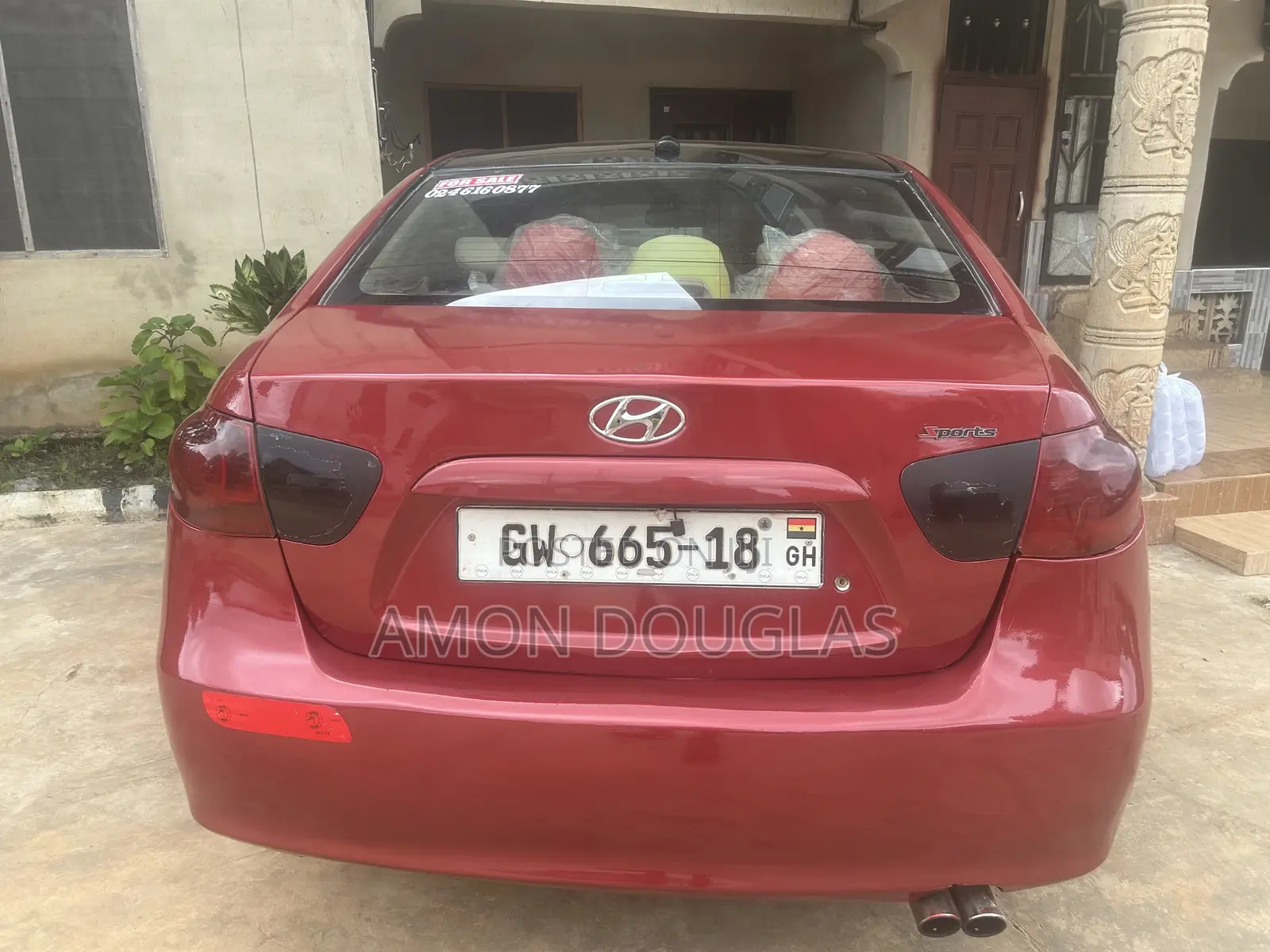 Hyundai Elantra 2.0 2009 Red