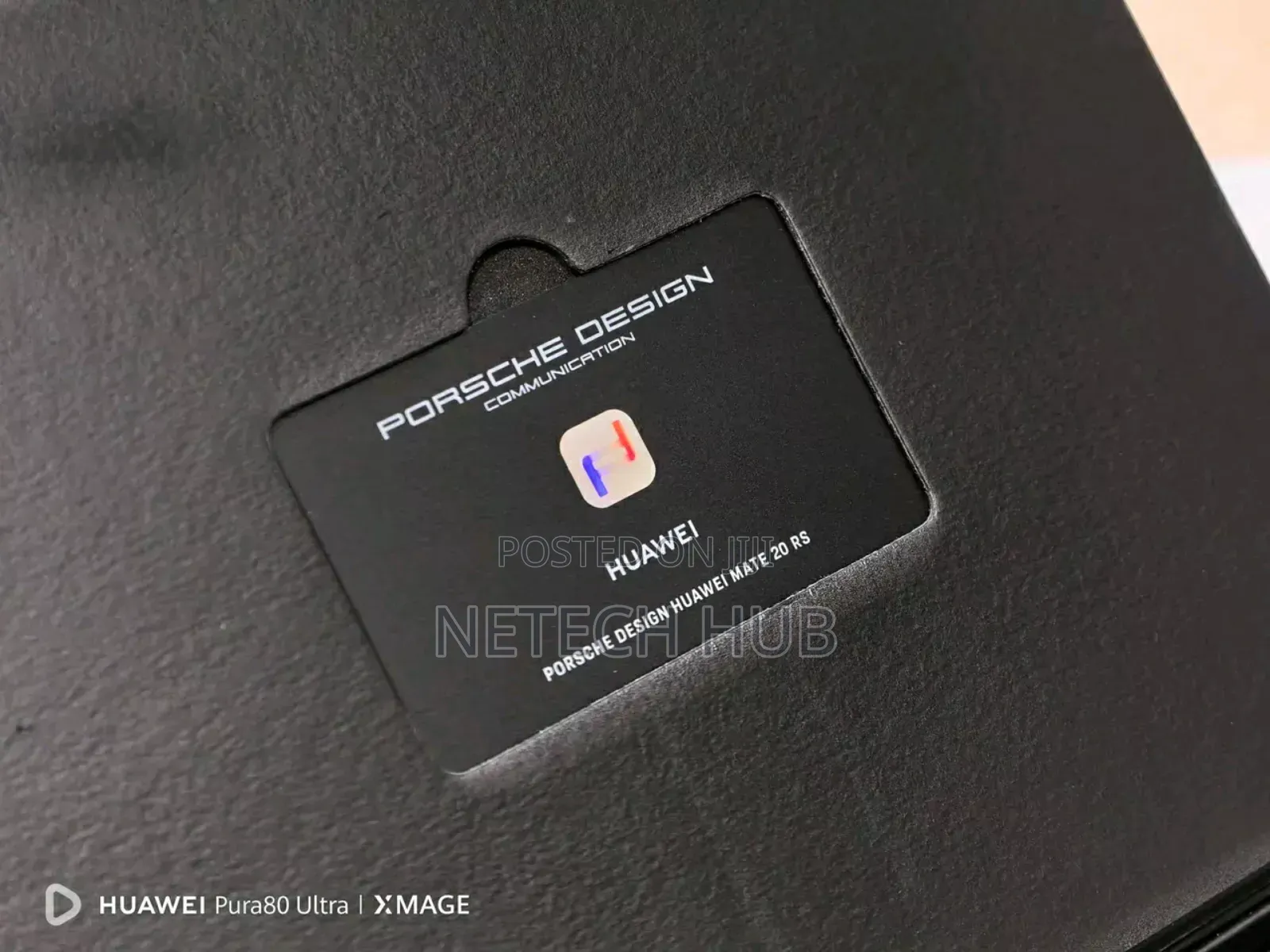 New Huawei Mate 20 RS Porsche Design 256 GB Black