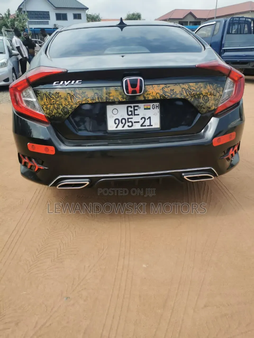 Honda Civic EX-L Sedan 2018 Black