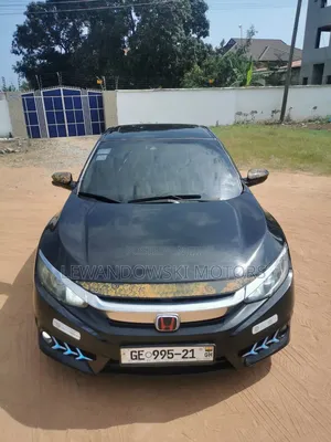Honda Civic EX-L Sedan 2018 Black