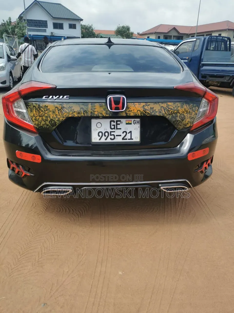 Honda Civic EX-L Sedan 2018 Black