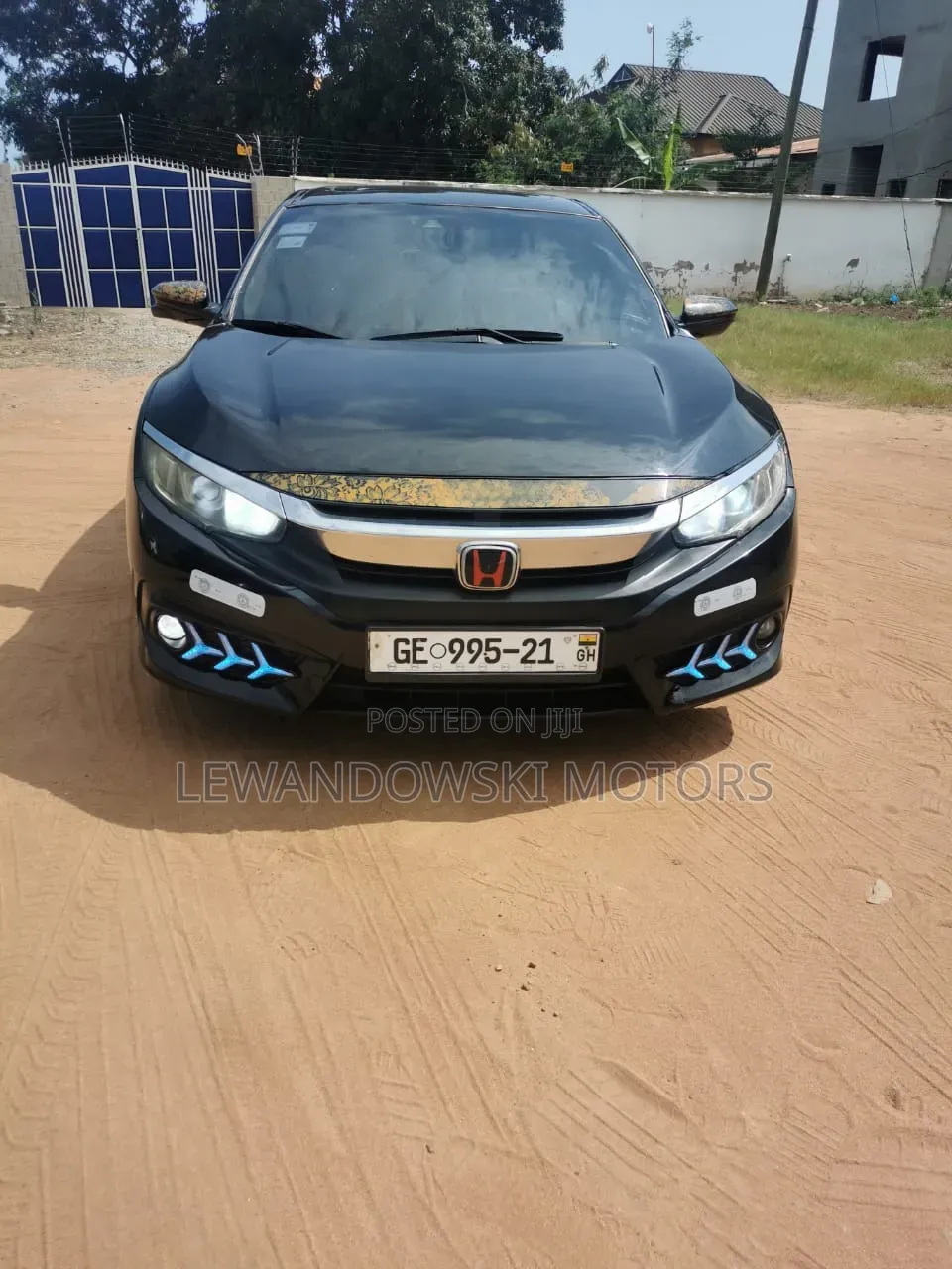 Honda Civic EX-L Sedan 2018 Black