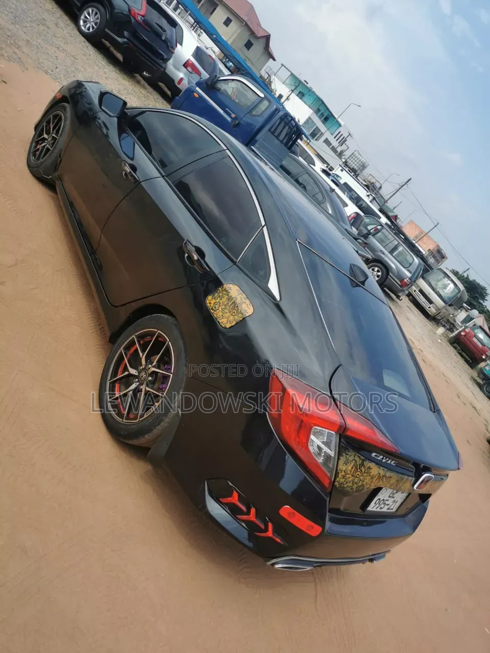 Honda Civic EX-L Sedan 2018 Black
