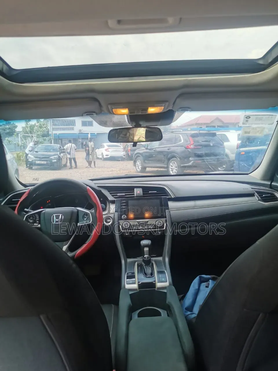 Honda Civic EX-L Sedan 2018 Black