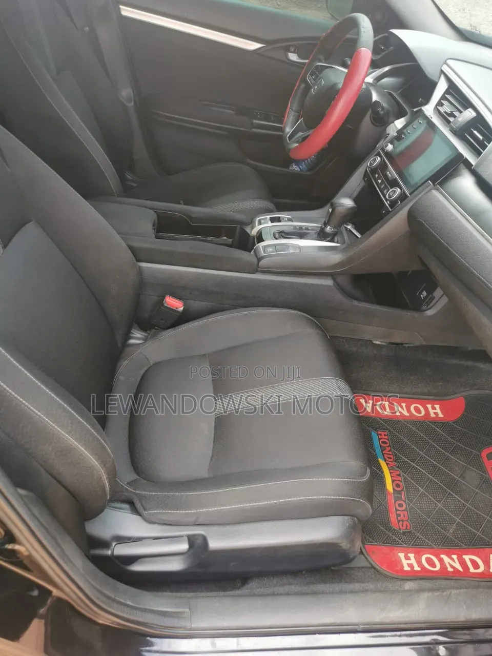 Honda Civic EX-L Sedan 2018 Black