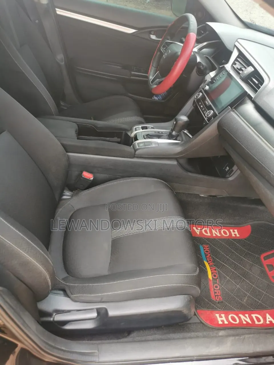Honda Civic EX-L Sedan 2018 Black