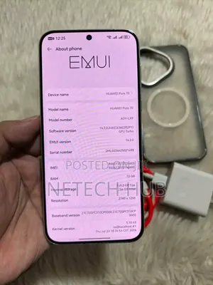 New Huawei Pura 70 256 GB White