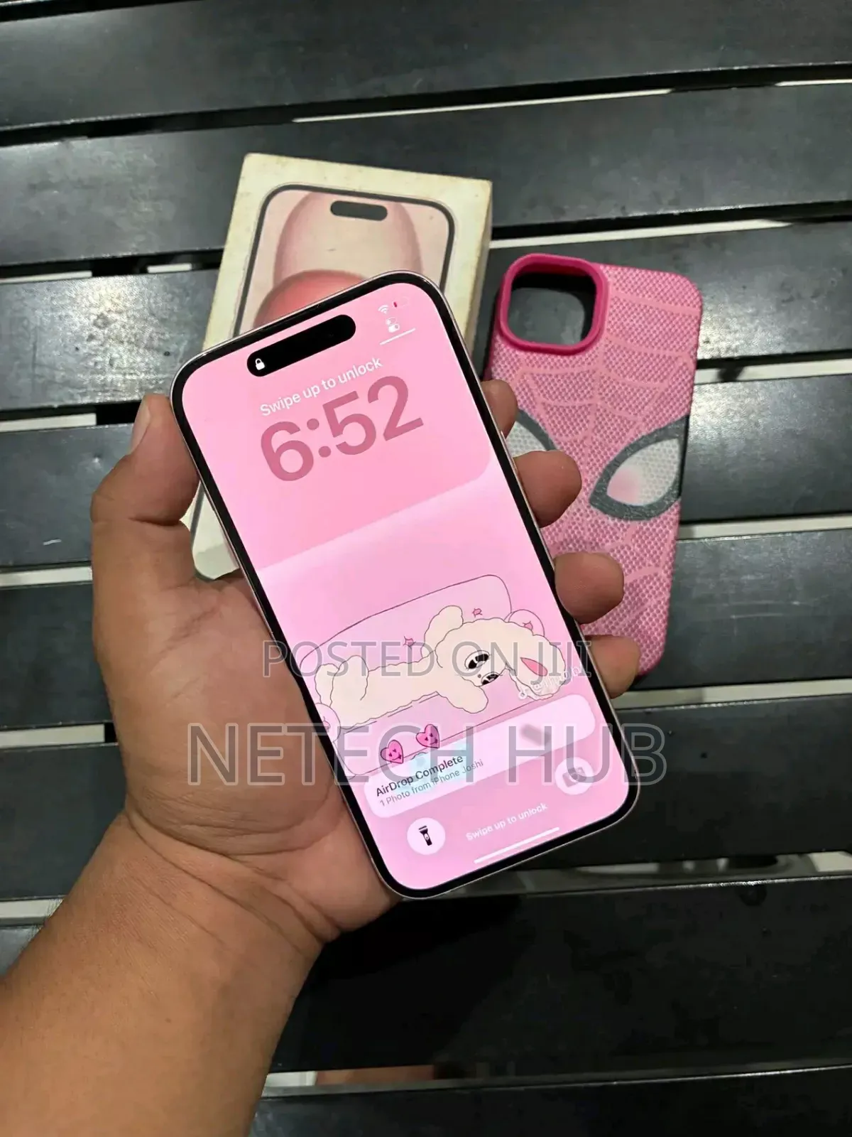 New Apple iPhone 15 256 GB Pink
