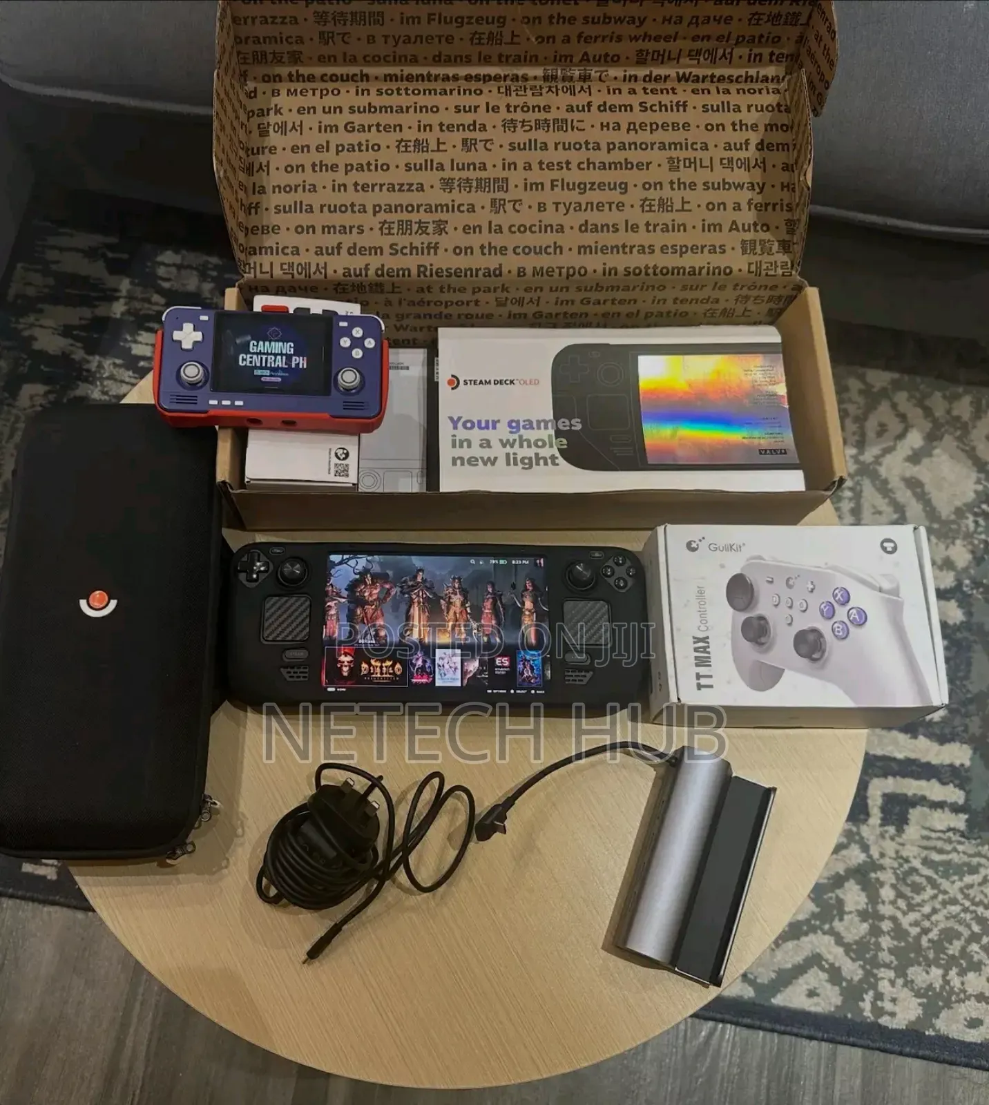 Steam Deck Old With Games