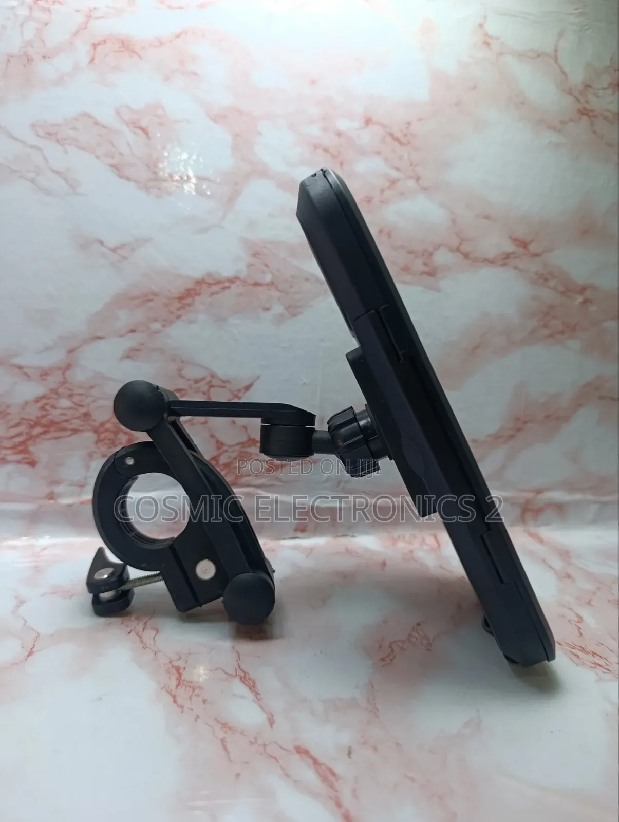 Waterproof Bike Phone Holder – 360° Rotating Large Phone Mount