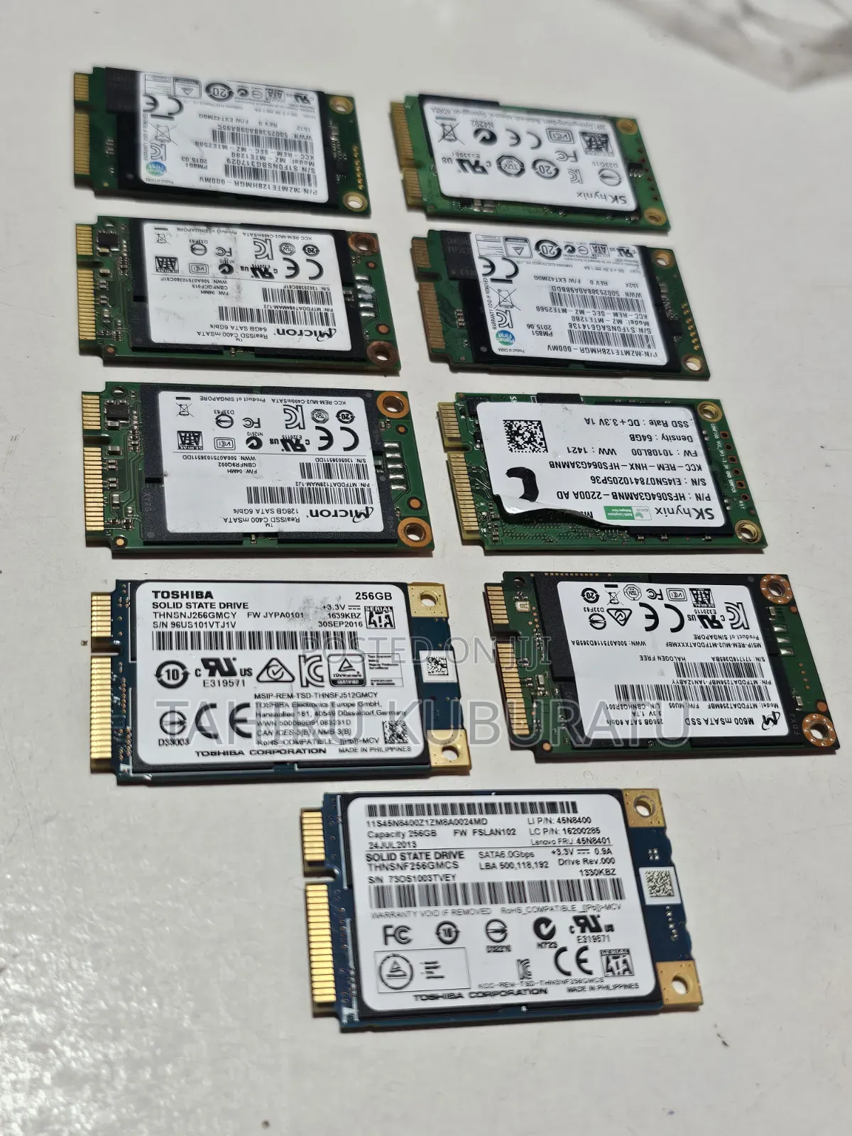 UK Used mSATA Solid State Drives