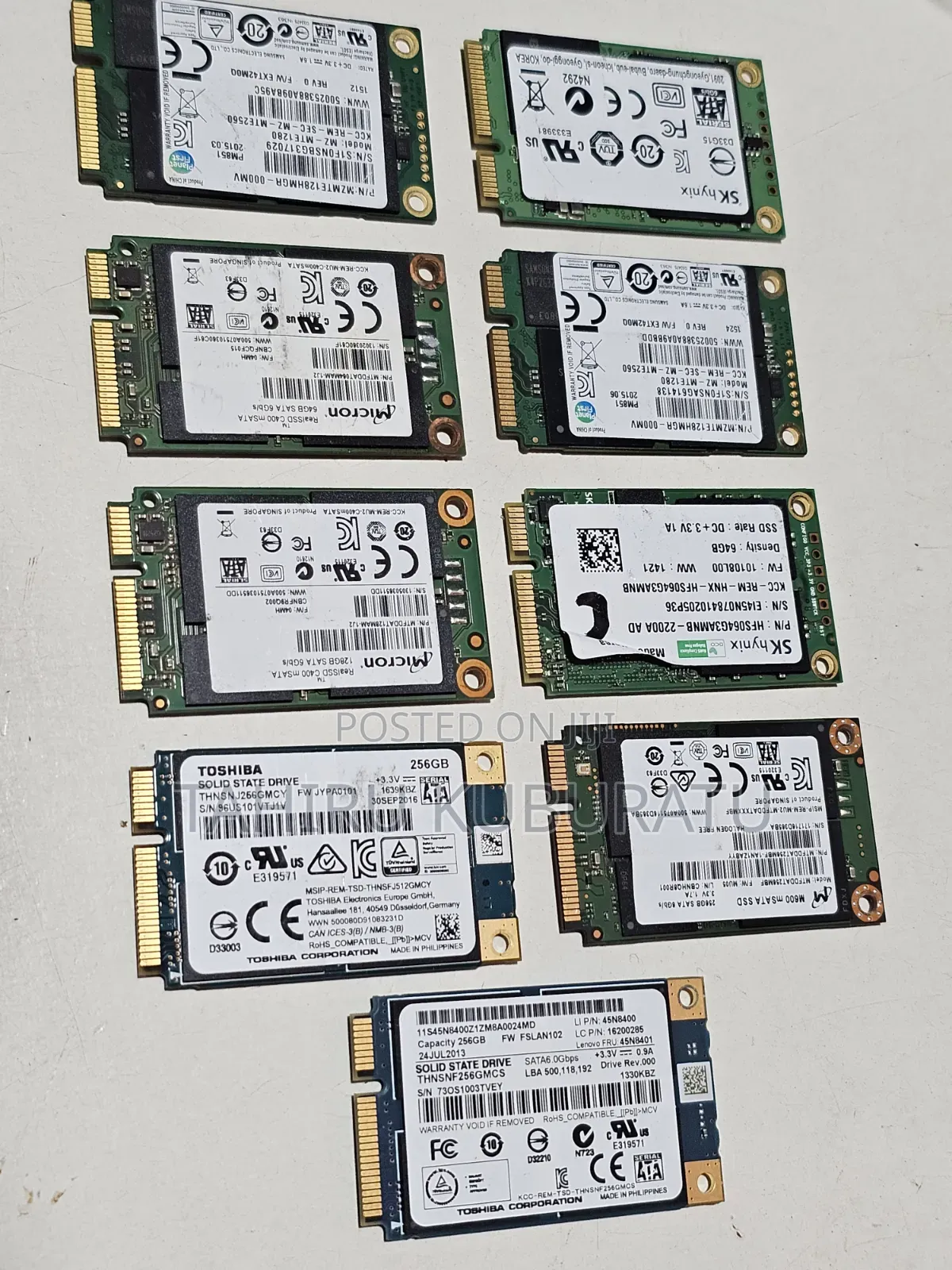 UK Used mSATA Solid State Drives