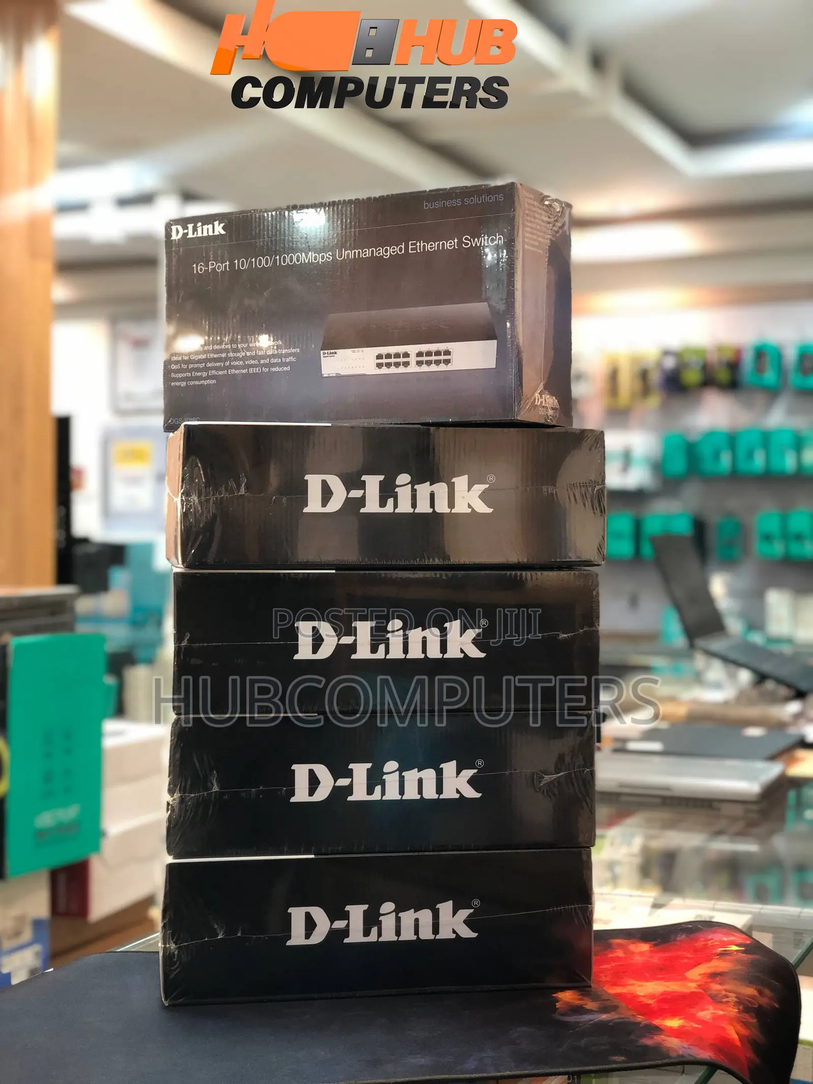 D-Link DGS-1016c 16 Port Gigabit Desktop Switch