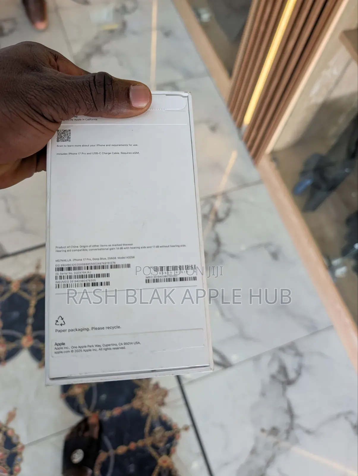 New Apple iPhone 17 Pro 256 GB Blue