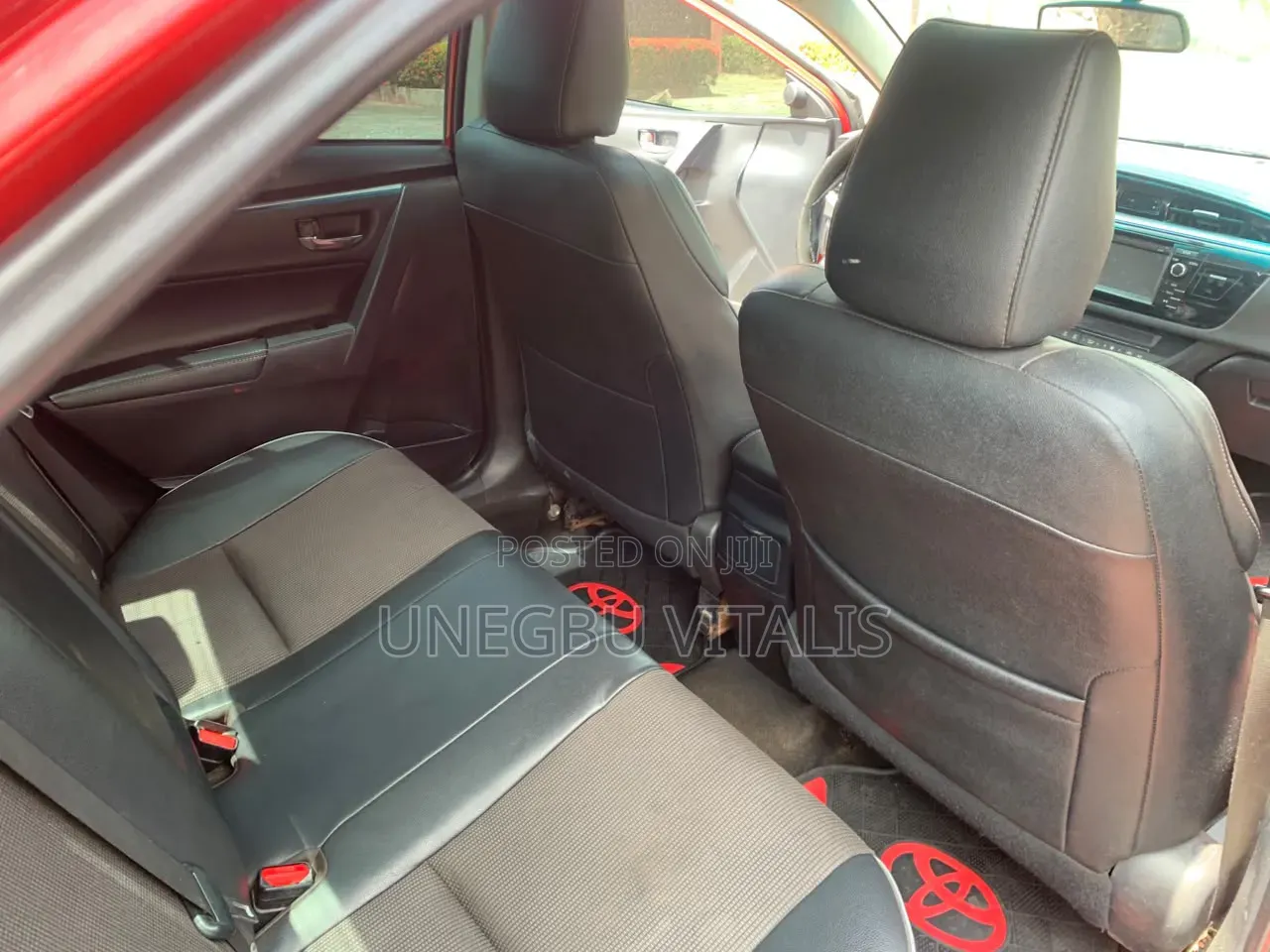 Toyota Corolla S 4dr Sedan (1.8L 4cyl CVT) 2015 Red